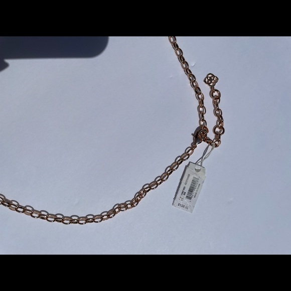 NWT Kendra Scott Macrame Reid Statement Pendant Necklace - Picture 5 of 12